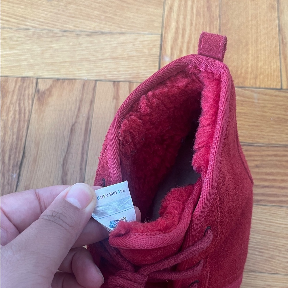 UGG Neumel Boots in Bold Red - Picture 11 of 12